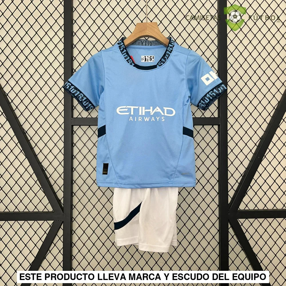 Equipación Manchester City 24-25, Local, Niño