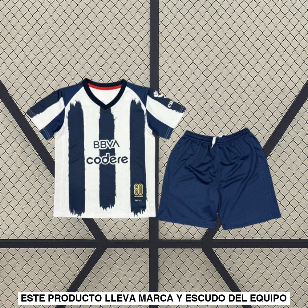 Equipación Monterrey 25-26, Local, Niño