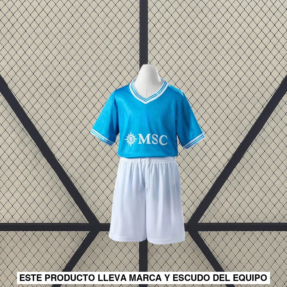 Equipación Napoli 25-26, Local, Niño
