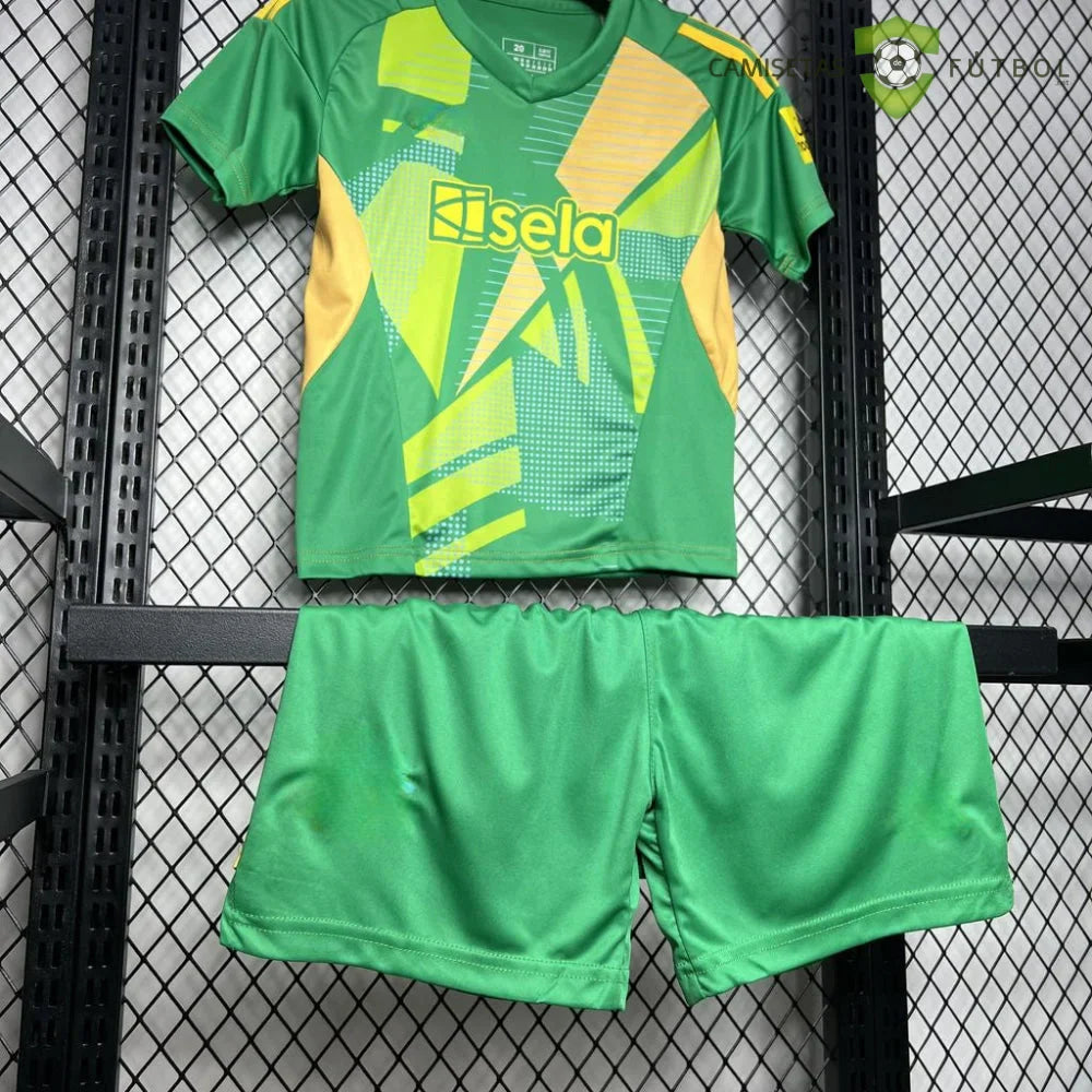 Equipación Newcastle 24-25, Portero Verde, Niño