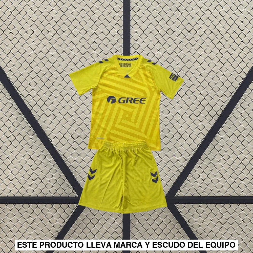 Equipación Real Betis 25-26, Portero Amarilla, Niño