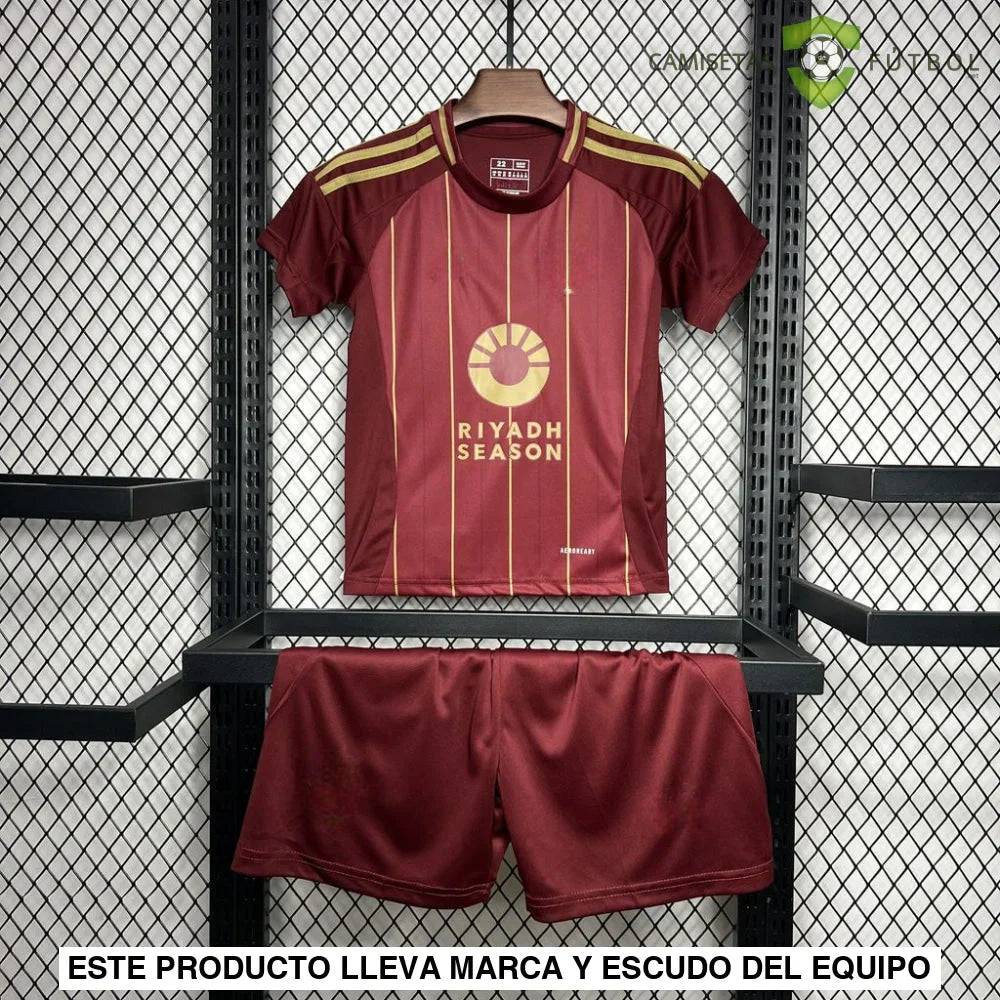 Equipación Roma 24-25, Local, Niño