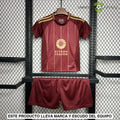 Equipación Roma 24-25, Local, Niño (ENTREGA EN 24-72 HORAS)