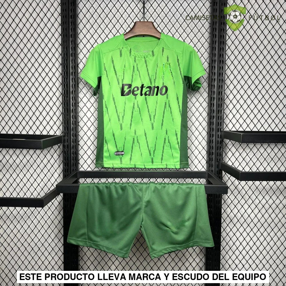 Equipación Sporting Portugal 24-25, 3ª Equipación, Niño