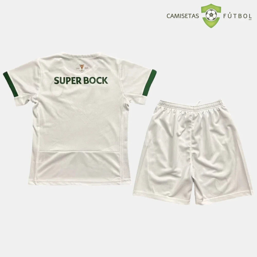 Equipación Sporting Portugal 24-25, Visitante, Niño