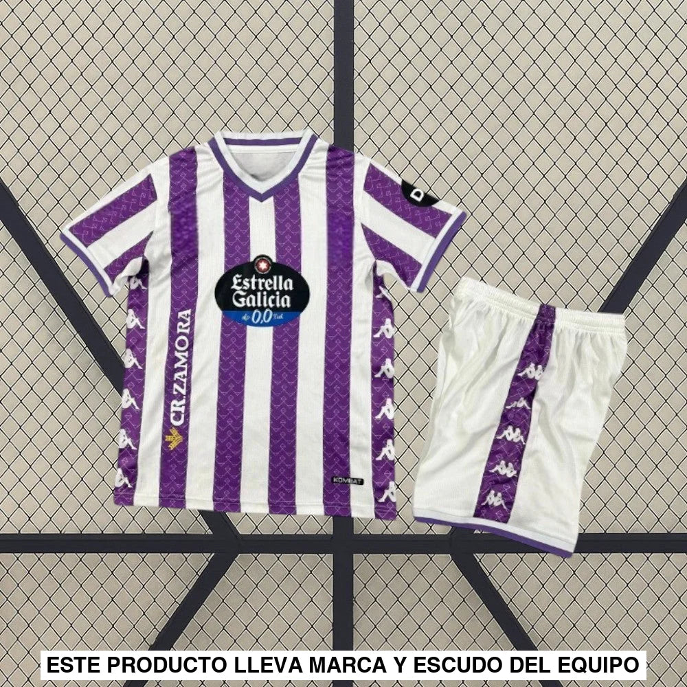Equipación Valladolid 25-26, Local, Niño