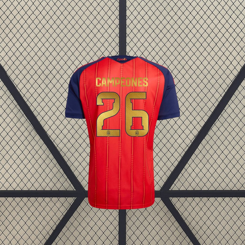 Camiseta España 26-27, Local, Edición Campeones 2026